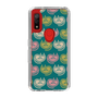 スリムプロテクションケース［ ELLE - Cat Pattern - グリーン ］