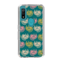 スリムプロテクションケース［ ELLE - Cat Pattern - グリーン ］