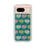 スリムプロテクションケース［ ELLE - Cat Pattern - グリーン ］