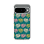スリムプロテクションケース［ ELLE - Cat Pattern - グリーン ］