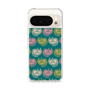 スリムプロテクションケース［ ELLE - Cat Pattern - グリーン ］