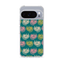 スリムプロテクションケース［ ELLE - Cat Pattern - グリーン ］