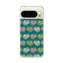 スリムプロテクションケース［ ELLE - Cat Pattern - グリーン ］