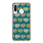 スリムプロテクションケース［ ELLE - Cat Pattern - グリーン ］