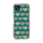 スリムプロテクションケース［ ELLE - Cat Pattern - グリーン ］