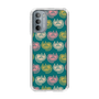 スリムプロテクションケース［ ELLE - Cat Pattern - グリーン ］