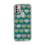 スリムプロテクションケース［ ELLE - Cat Pattern - グリーン ］
