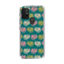 スリムプロテクションケース［ ELLE - Cat Pattern - グリーン ］