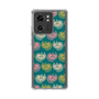 スリムプロテクションケース［ ELLE - Cat Pattern - グリーン ］