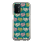 スリムプロテクションケース［ ELLE - Cat Pattern - グリーン ］