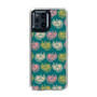 スリムプロテクションケース［ ELLE - Cat Pattern - グリーン ］