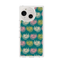 スリムプロテクションケース［ ELLE - Cat Pattern - グリーン ］