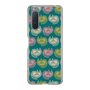 スリムプロテクションケース［ ELLE - Cat Pattern - グリーン ］