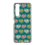 スリムプロテクションケース［ ELLE - Cat Pattern - グリーン ］