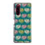 スリムプロテクションケース［ ELLE - Cat Pattern - グリーン ］