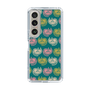 スリムプロテクションケース［ ELLE - Cat Pattern - グリーン ］