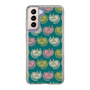 スリムプロテクションケース［ ELLE - Cat Pattern - グリーン ］