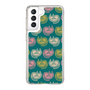 スリムプロテクションケース［ ELLE - Cat Pattern - グリーン ］