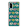 スリムプロテクションケース［ ELLE - Cat Pattern - グリーン ］