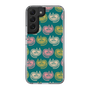 スリムプロテクションケース［ ELLE - Cat Pattern - グリーン ］