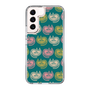 スリムプロテクションケース［ ELLE - Cat Pattern - グリーン ］