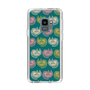 スリムプロテクションケース［ ELLE - Cat Pattern - グリーン ］