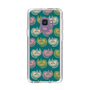 スリムプロテクションケース［ ELLE - Cat Pattern - グリーン ］
