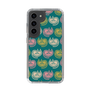 スリムプロテクションケース［ ELLE - Cat Pattern - グリーン ］