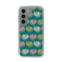 スリムプロテクションケース［ ELLE - Cat Pattern - グリーン ］