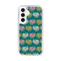 スリムプロテクションケース［ ELLE - Cat Pattern - グリーン ］