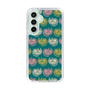 スリムプロテクションケース［ ELLE - Cat Pattern - グリーン ］