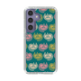 スリムプロテクションケース［ ELLE - Cat Pattern - グリーン ］