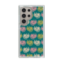 スリムプロテクションケース［ ELLE - Cat Pattern - グリーン ］