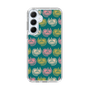 スリムプロテクションケース［ ELLE - Cat Pattern - グリーン ］