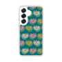 スリムプロテクションケース［ ELLE - Cat Pattern - グリーン ］