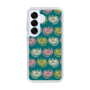 スリムプロテクションケース［ ELLE - Cat Pattern - グリーン ］