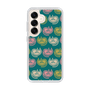 スリムプロテクションケース［ ELLE - Cat Pattern - グリーン ］