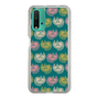 スリムプロテクションケース［ ELLE - Cat Pattern - グリーン ］