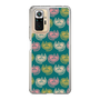 スリムプロテクションケース［ ELLE - Cat Pattern - グリーン ］
