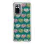 スリムプロテクションケース［ ELLE - Cat Pattern - グリーン ］