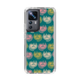 スリムプロテクションケース［ ELLE - Cat Pattern - グリーン ］