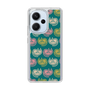 スリムプロテクションケース［ ELLE - Cat Pattern - グリーン ］
