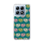 スリムプロテクションケース［ ELLE - Cat Pattern - グリーン ］