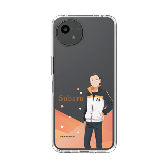 スリムプロテクションケース［ Re:ゼロから始める異世界生活 - ナツキ・スバル - 立ち絵 ］