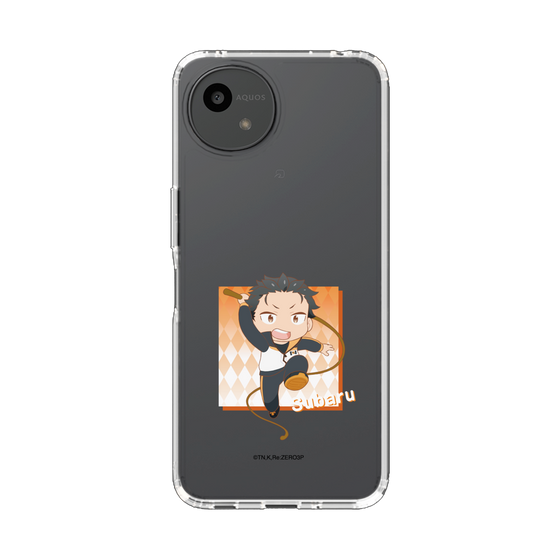 スリムプロテクションケース［ Re:ゼロから始める異世界生活 - ナツキ・スバル - ミニキャラ ］