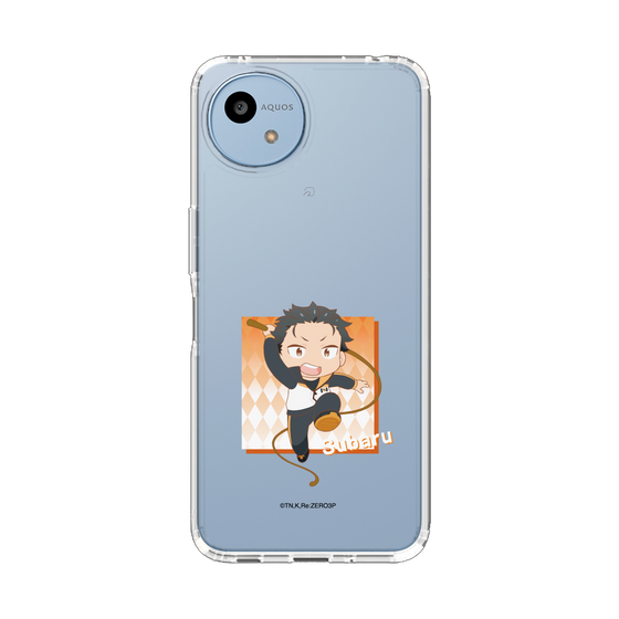 スリムプロテクションケース［ Re:ゼロから始める異世界生活 - ナツキ・スバル - ミニキャラ ］