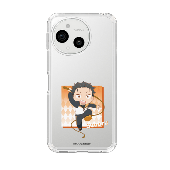 スリムプロテクションケース［ Re:ゼロから始める異世界生活 - ナツキ・スバル - ミニキャラ ］