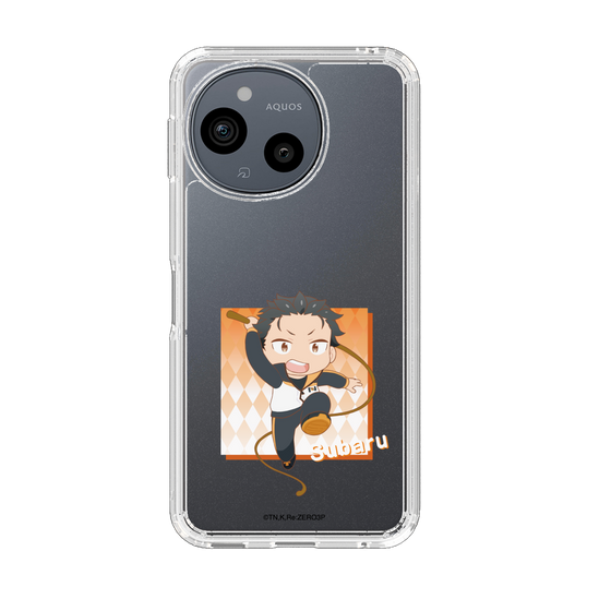 スリムプロテクションケース［ Re:ゼロから始める異世界生活 - ナツキ・スバル - ミニキャラ ］