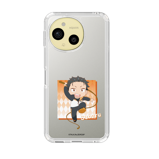 スリムプロテクションケース［ Re:ゼロから始める異世界生活 - ナツキ・スバル - ミニキャラ ］