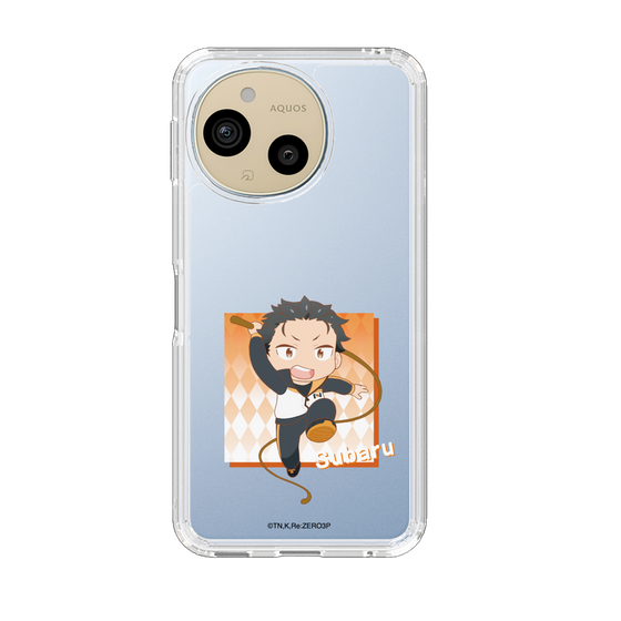 スリムプロテクションケース［ Re:ゼロから始める異世界生活 - ナツキ・スバル - ミニキャラ ］